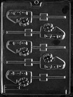 # 1 Dad Lollipop Chocolate Mold