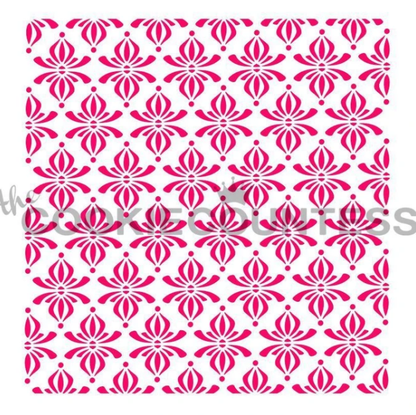 Twirly Pattern Stencil