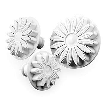 Veined Sunflower Gerbena & Daisy - Set of 3