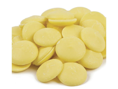 Merckens Yellow Chocolate Candy Melts, 25lbs