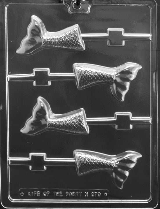 Mermaid Tail Lollipop Chocolate Mold