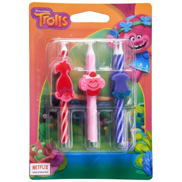 Trolls Character Candles