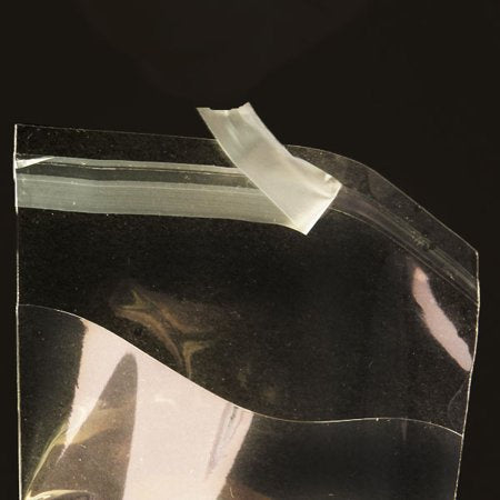 5 x 6.5 Inch Lip & Tape, Self-Sealing Treat Bags - 25 Bags