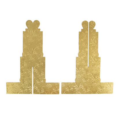 3 Tier, Gold Cupcake Stand