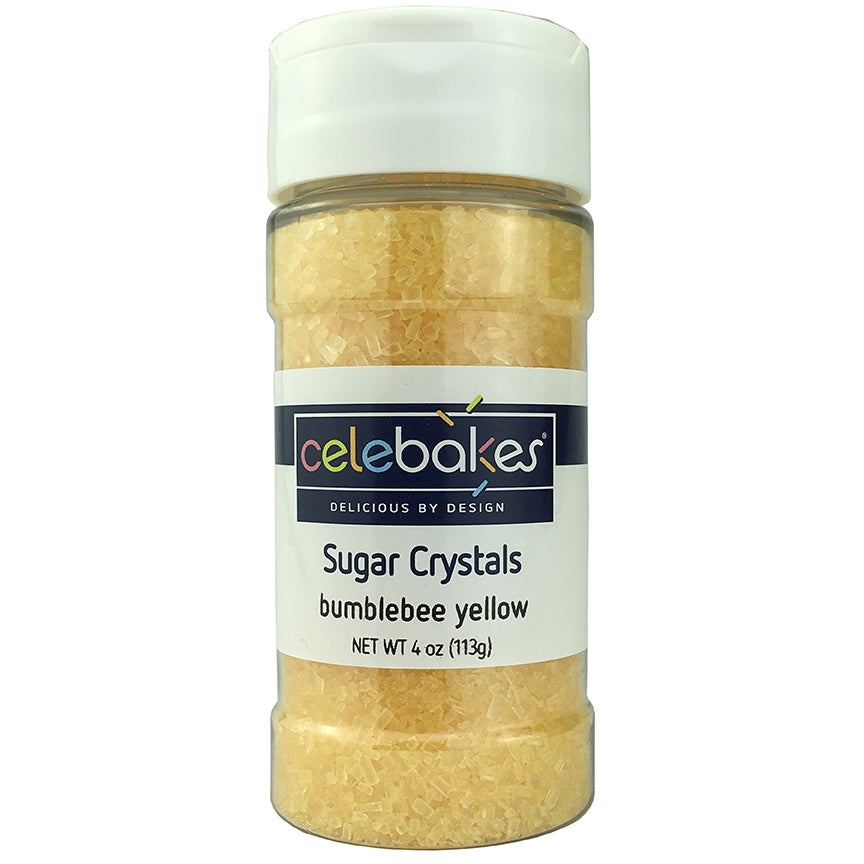 Celebakes Bumblebee Yellow Sugar Crystals