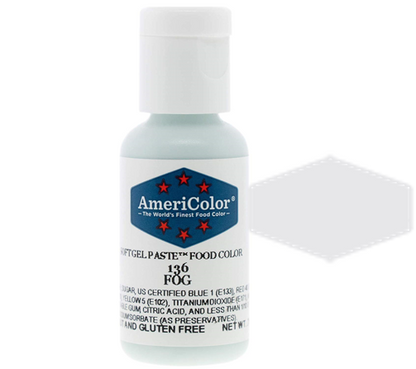 Fog, Americolor Soft Gel Paste Food Color, .75oz