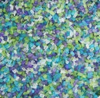 Sea Glass Sugar Crystals