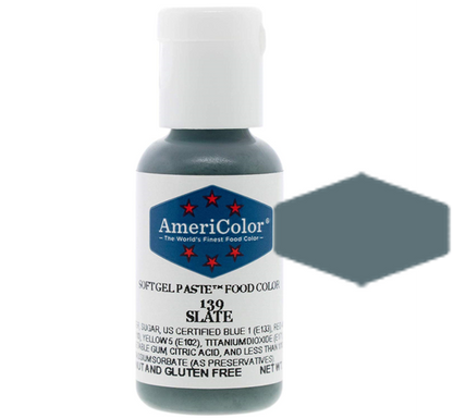 Slate, Americolor Soft Gel Paste Food Color, .75oz