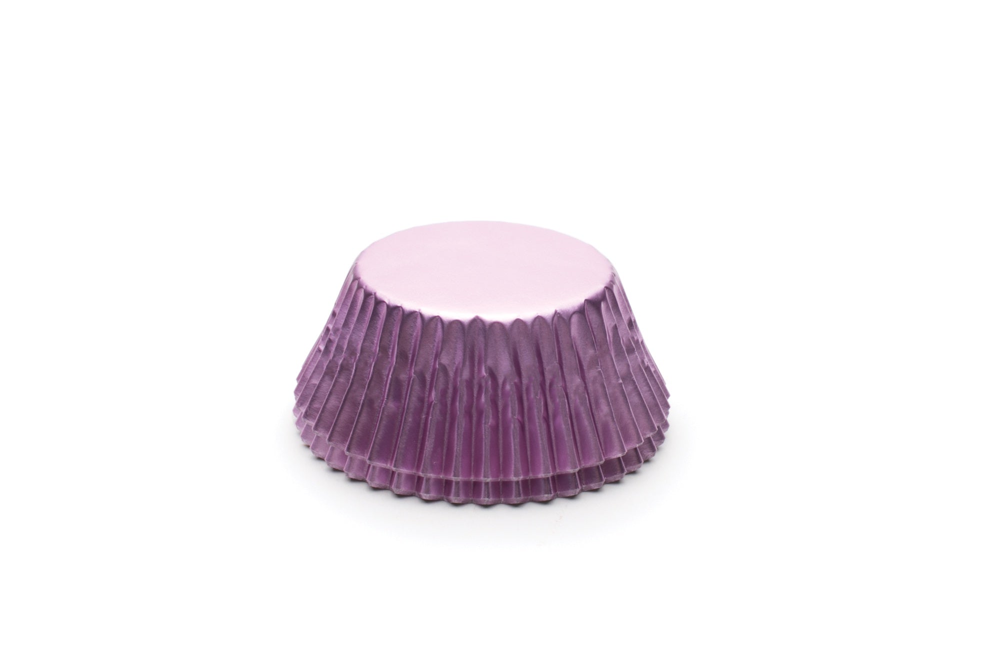 Light Pink/Purple Foil Baking Cups - 32 Cupcake Liners