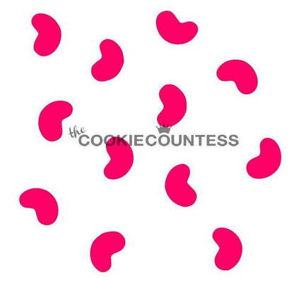 Jelly Beans Stencil
