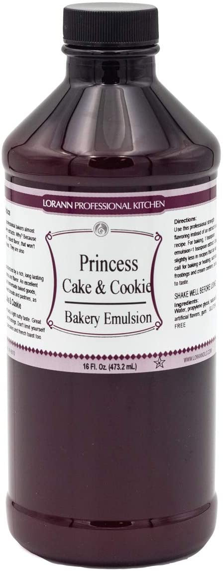 Princess Cake & Cookie Bakery Emulsion, 16oz, Lorann Oils