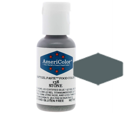 Stone, Americolor Soft Gel Paste Food Color, .75oz