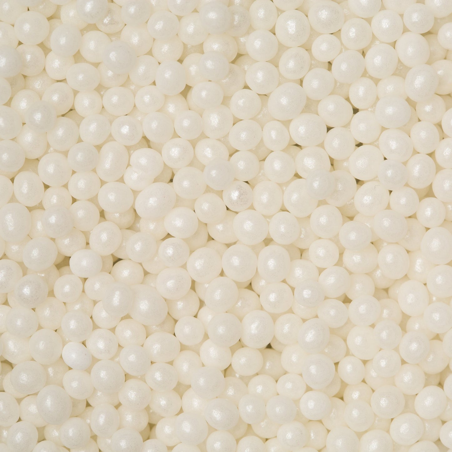 White Sugar Pearls - 4MM