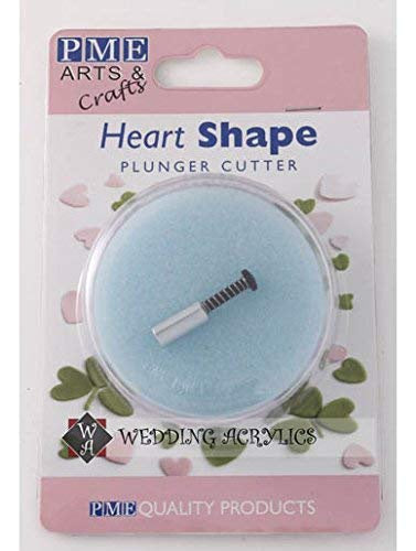 Heart Shaped Plunger Cutter 6mm - Small