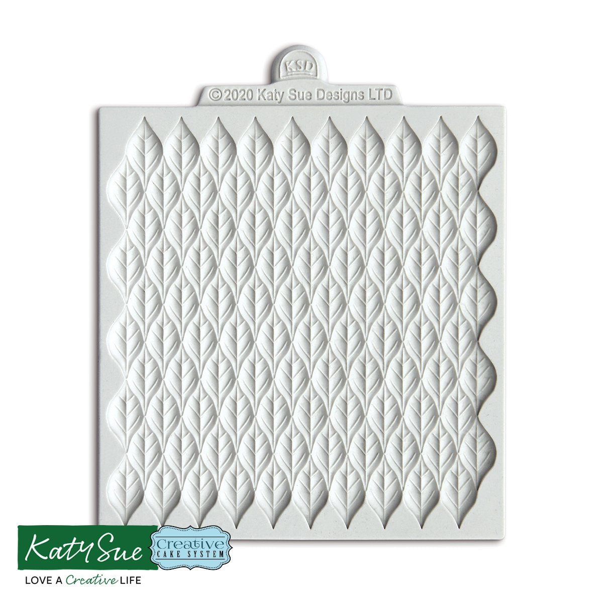 KSD - Seamless Scandi Leaves - Silicone Mold