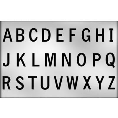 Alphabet Chocolate Mold - Includes All Letters From A To Z