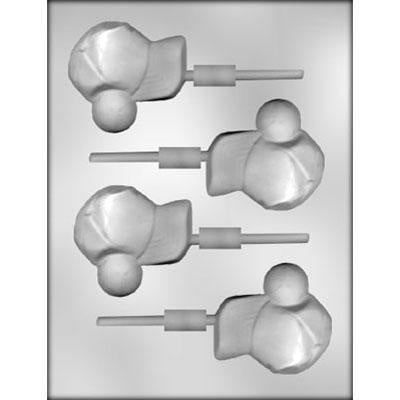 Cap And Ball Lollipop Chocolate Mold