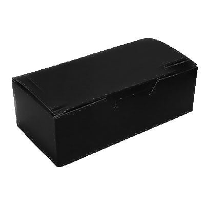Black Candy Box, 1 LB, 1 Piece Folding Box