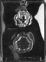 Rose Pour Box Chocolate Mold