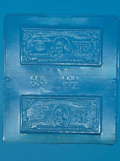 5 Dollar Bill Chocolate Mold