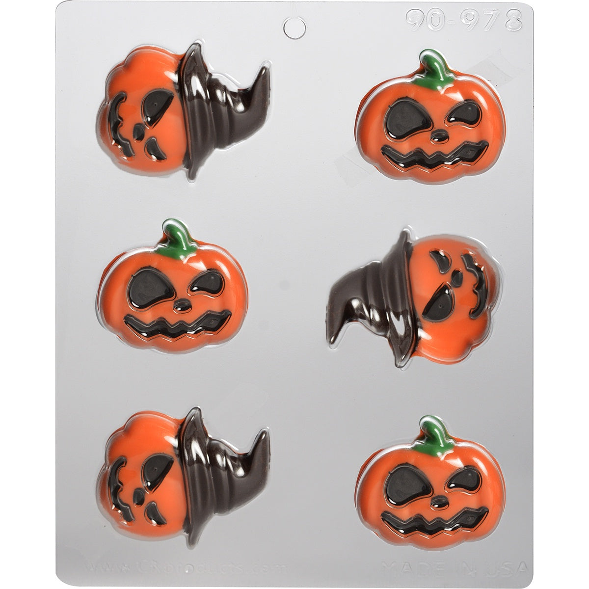 Jack O Lanterns Chocolate Mold