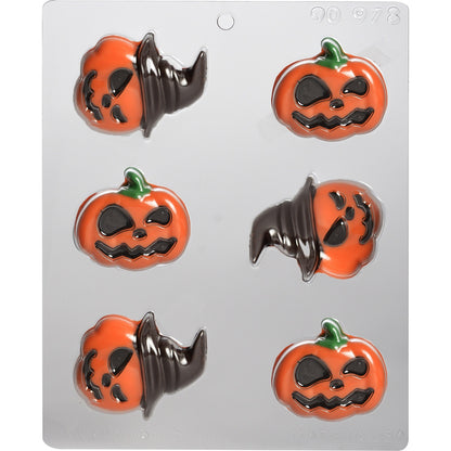 Jack O Lanterns Chocolate Mold