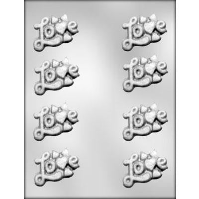 Cursive Love Chocolate Mold
