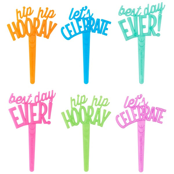 Celebratory Sayings Picks - Single Pick - Hip - Best