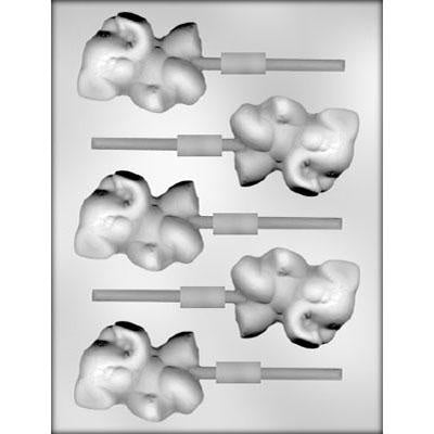 3D Elephant Lollipop Chocolate Mold