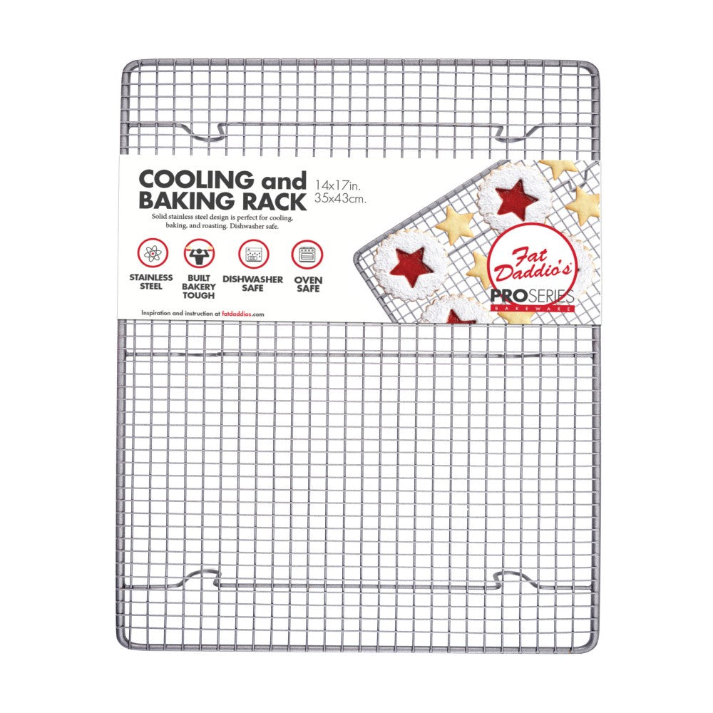 14x17 Inch, Fat Daddio's Cooling and Baking Rack