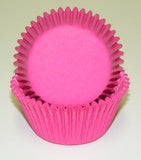 Hot Pink, Standard Size Bake Cups - 50ish Cupcake Liners