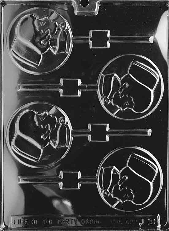 Nurse Lollipop Chocolate Mold
