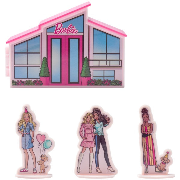 Barbie Dreamhouse Cake Topper Set