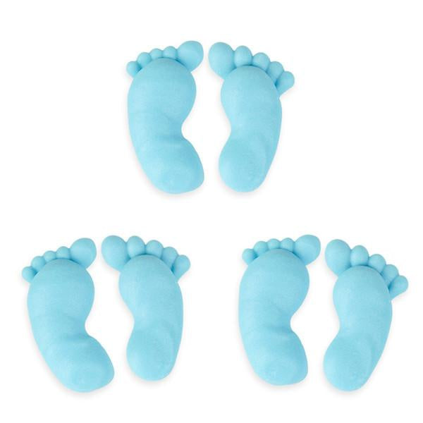 Royal Icing Blue Footprints  - 12 Feet per Package