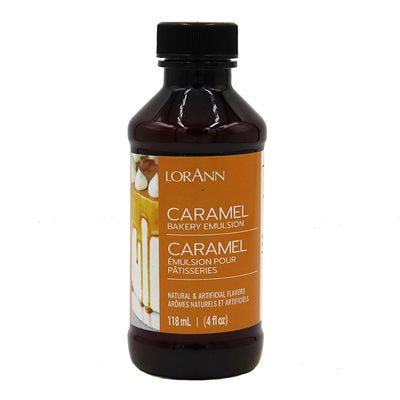Caramel Bakery Emulsion, 4oz, Lorann Oils