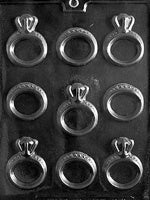 Engagement/Wedding Rings Chocolate Mold