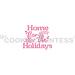 Home for the Holidays Stencil