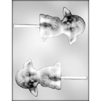 4.25 Inch, Lamb Lollipop Chocolate Mold