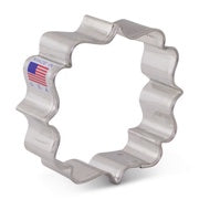 Small Ornate Square Plaque Cookie Cutter - Ann Clark