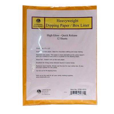 Heavyweight Dipping Paper/Box Liner
