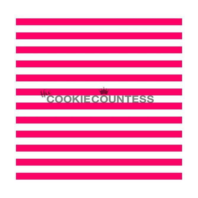 Narrow Stripe Stencil