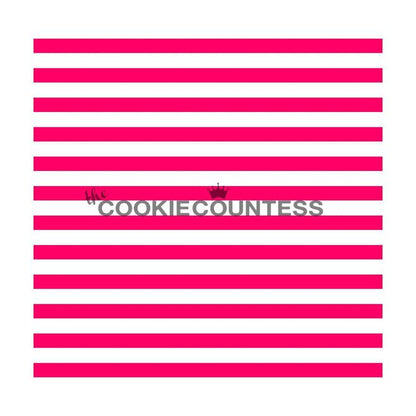 Narrow Stripe Stencil