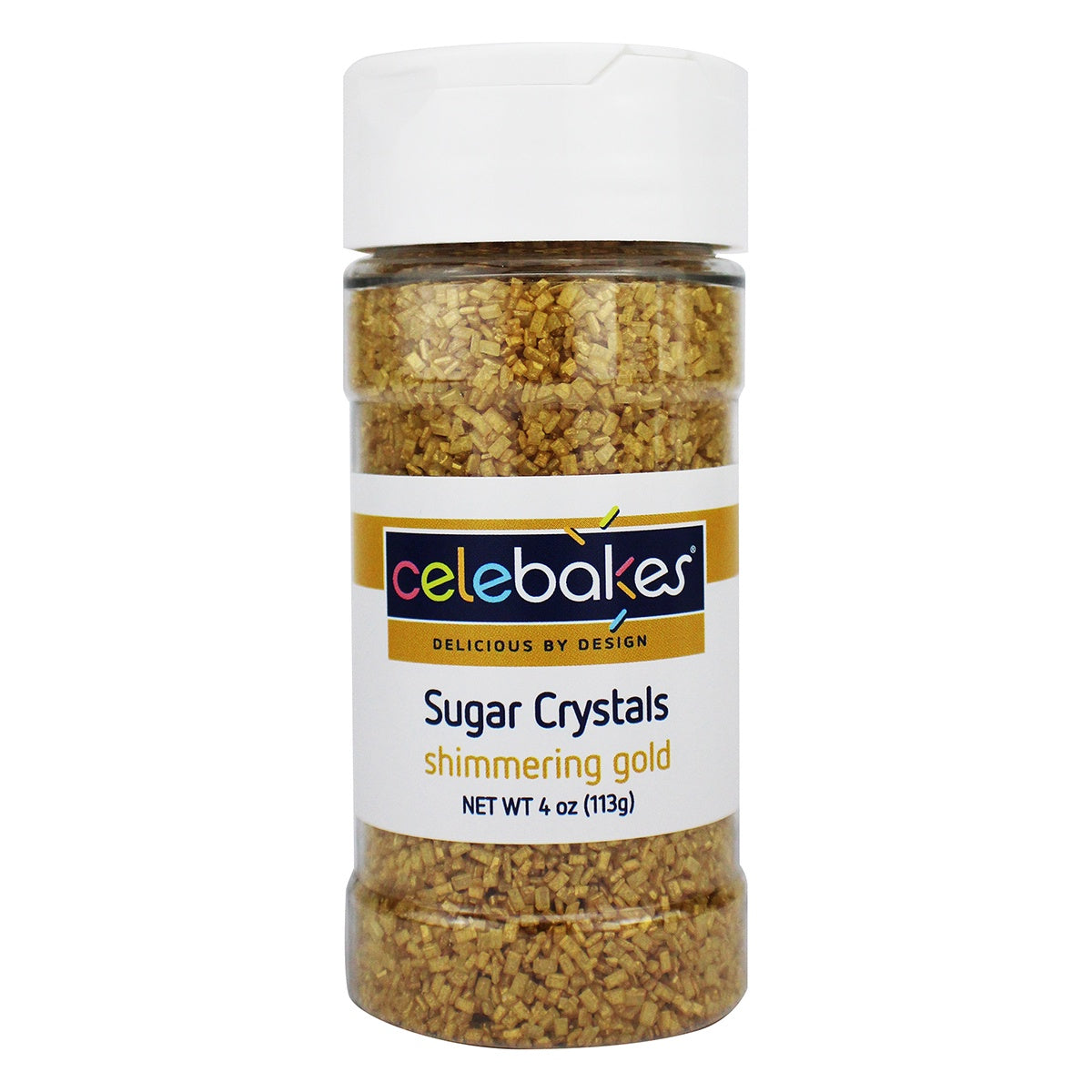 Celebakes Shimmering Gold Sugar Crystals