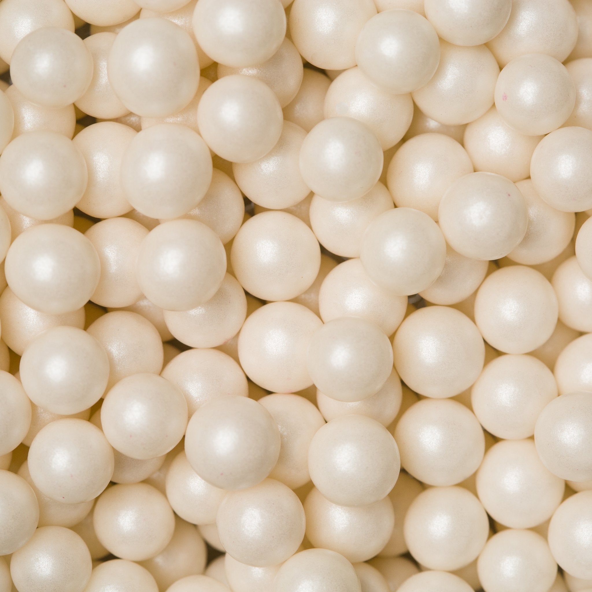 White Sugar Pearls - 8MM