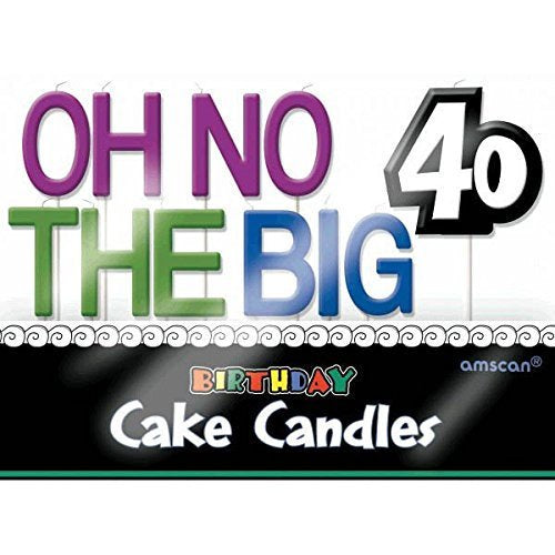 Oh No The Big 40 Candles