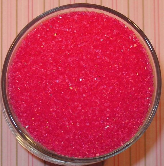 Hot Pink Sanding Sugar - 0.5lb