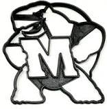 Maryland Terrapins Mascot Impression Cutter