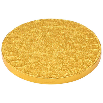 6 Inch Round, Gold Cake Drum