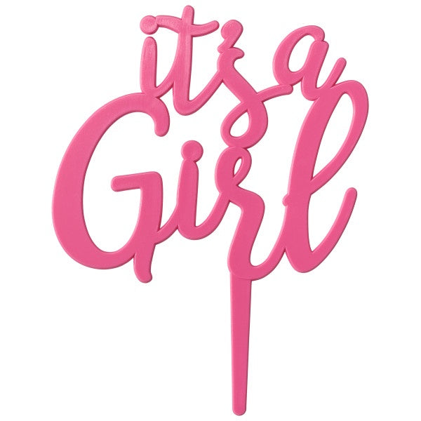 It's a Girl Cake Topper