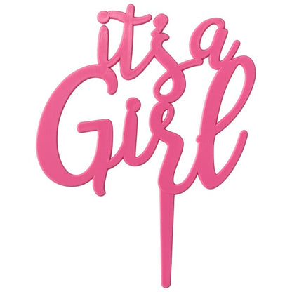It's a Girl Cake Topper
